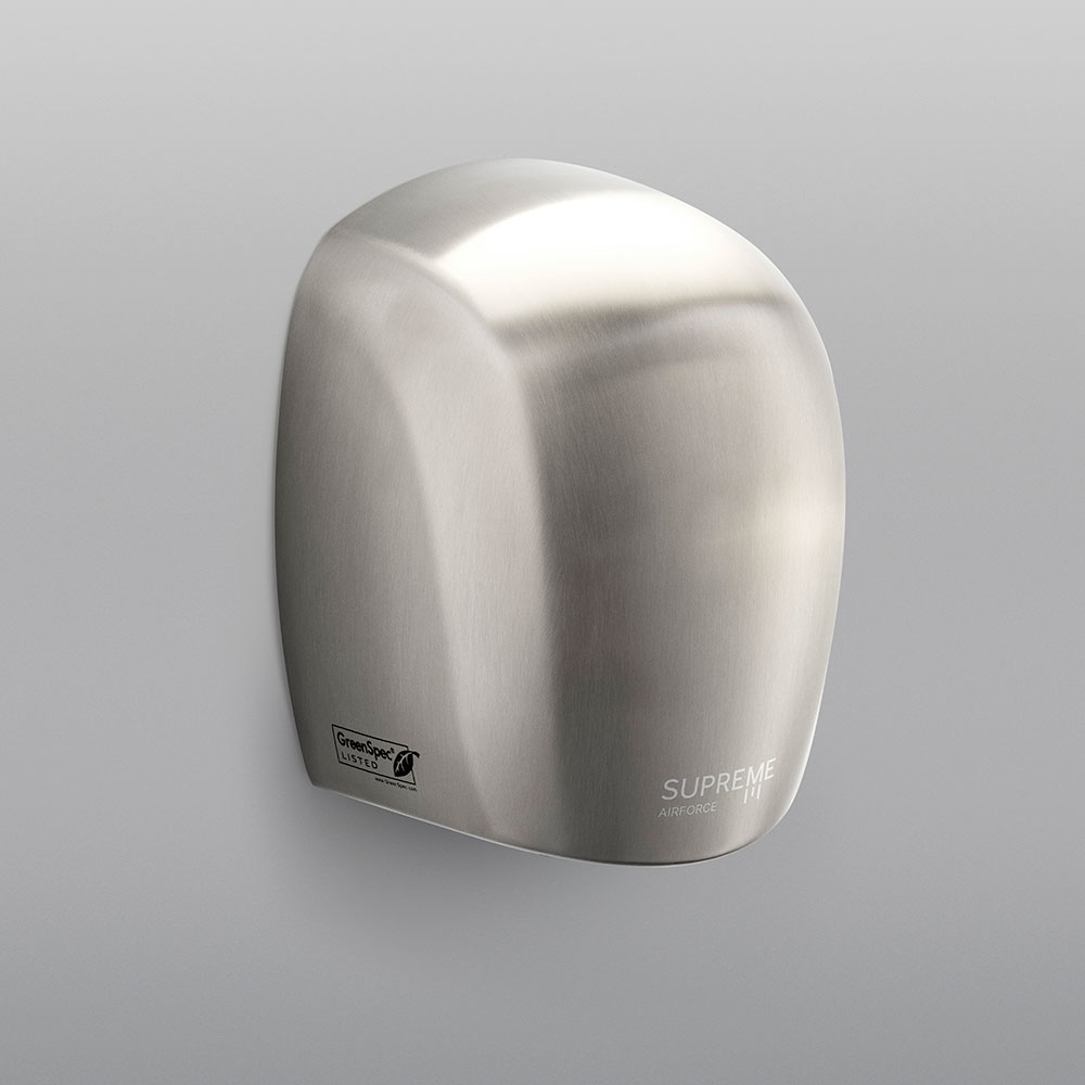 Supreme Airforce Hand Dryer - Stainless Steel