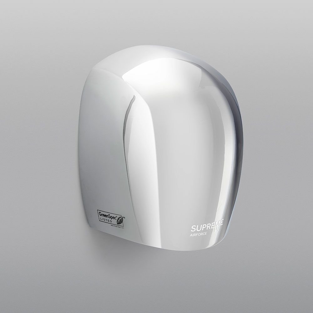 Supreme Airforce hand dryer chrome - SPL washrooms