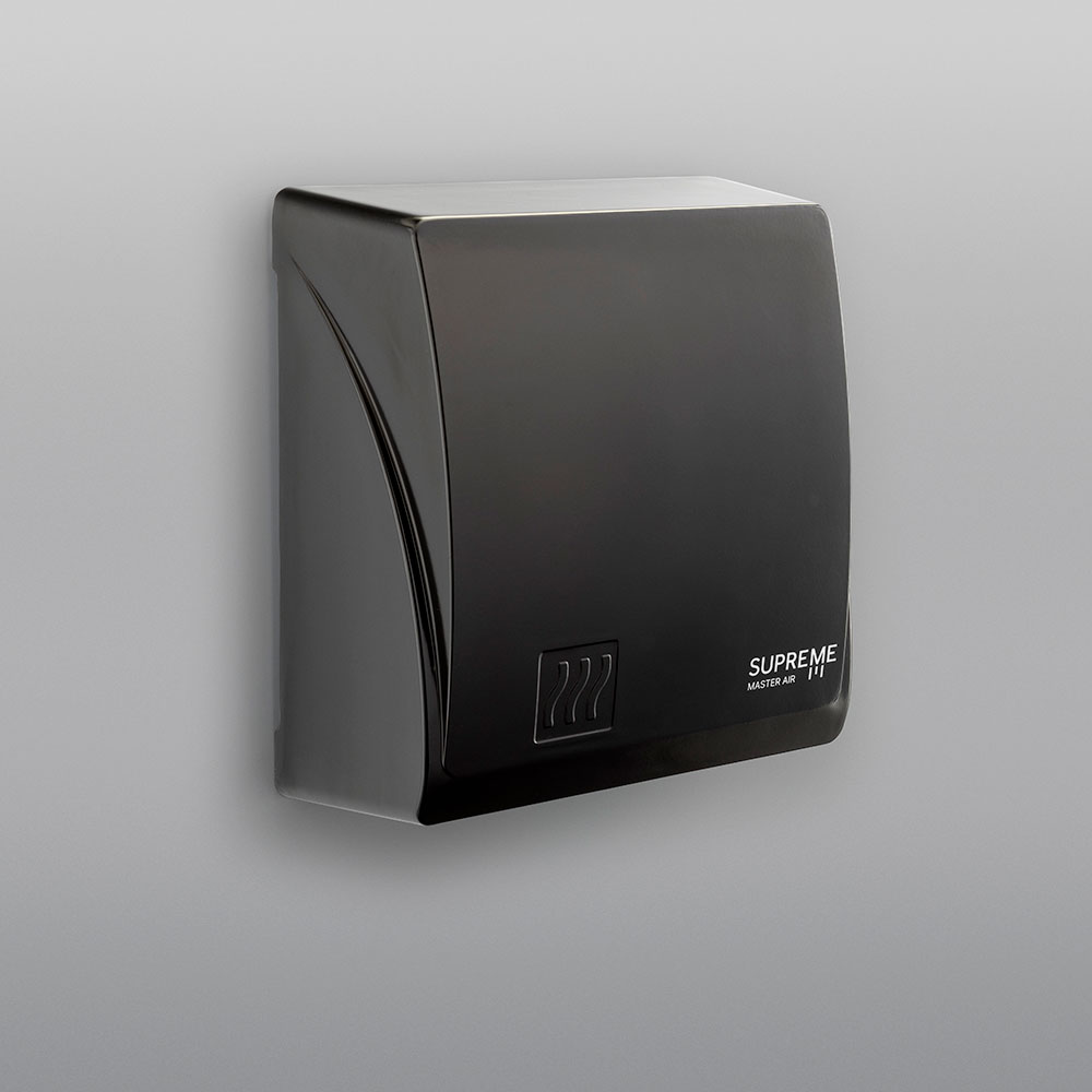 Supreme Master Air hand dryer black - SPL washrooms