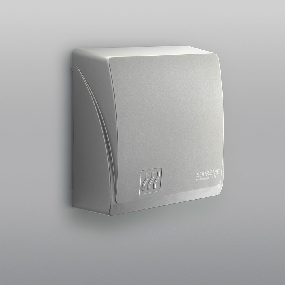 Supreme Master Air hand dryer natural steel - SPL Washrooms