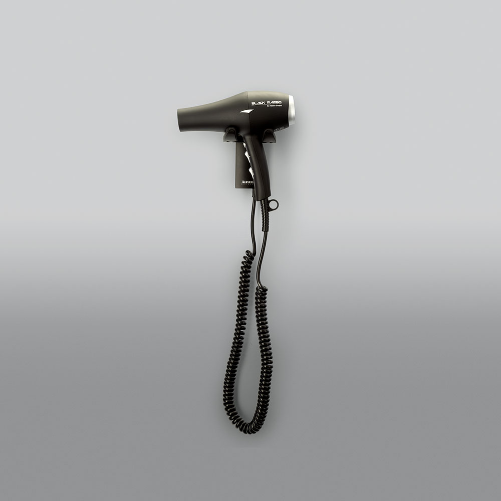 Aliseo Black Mambo Hotel Hair Dryer - SPL washrooms