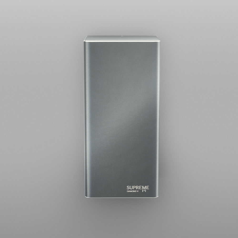 Supreme Diamond-V hand dryer Titanium - SPL washrooms