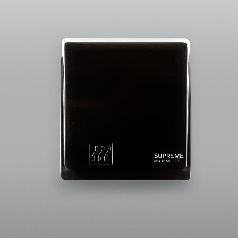 Supreme Master Air Hand Dryer Black - SPL washrooms