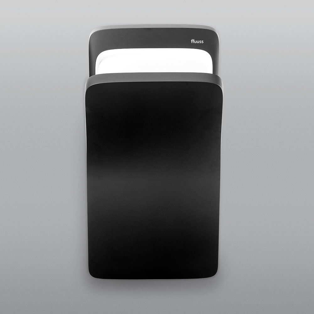 ffuuss one hand dryer black - SPL washrooms